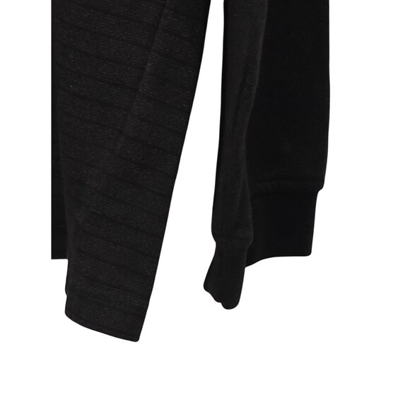 Van Heusen Men's Black Half-Zip Long Sleeve Pullover Sweatshirt L/G Size - Picture 6 of 15